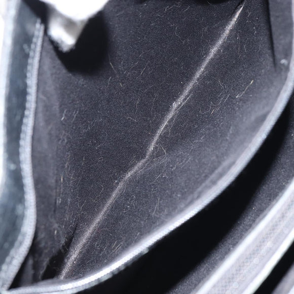 GUCCI GG Canvas Bamboo Tote Bag Black 112526 Auth 158362