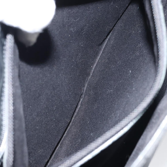 GUCCI GG Canvas Bamboo Tote Bag Black 112526 Auth 158362