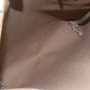 GUCCI GG Plus Supreme Web Sherry Line Tote Bag PVC Beige Gold Auth 158364-16