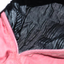 PRADA Shoulder Bag Nylon Bordeaux Silver Auth 158366-10