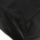 PRADA Boston Bag Nylon Black Silver Auth 158367-15