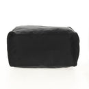 PRADA Boston Bag Nylon Black Silver Auth 158367-5