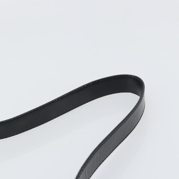 BURBERRY Nova Check Shoulder Bag PVC Beige Silver Auth 158373