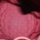 CARTIER Must Line Shoulder Bag Leather Bordeaux Gold Auth 158375-16