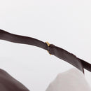 CARTIER Must Line Shoulder Bag Leather Bordeaux Gold Auth 158375-8