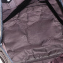 PRADA Tote Bag Nylon Brown Silver Auth 158380-11