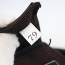 PRADA Tote Bag Nylon Brown Silver Auth 158380-12