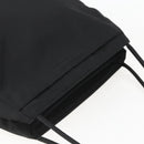 PRADA Tote Bag Nylon Black Silver Auth 158382-6