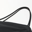PRADA Tote Bag Nylon Black Silver Auth 158382-8