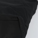 PRADA Tote Bag Nylon Black Silver Auth 158383-9