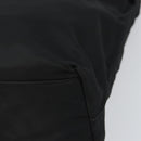 PRADA Tote Bag Nylon Black Silver Auth 158383-15