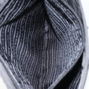 PRADA Tote Bag Nylon Black Silver Auth 158383-23