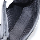 PRADA Tote Bag Nylon Black Silver Auth 158383-24