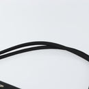 PRADA Tote Bag Nylon Black Silver Auth 158383-8