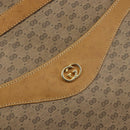 GUCCI Micro GG Supreme Tote Bag PVC Beige Gold 14 002 4428 Auth 158385-14