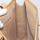 GUCCI Micro GG Supreme Tote Bag PVC Beige Gold 14 002 4428 Auth 158385-17