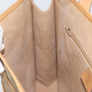 GUCCI Micro GG Supreme Tote Bag PVC Beige Gold 14 002 4428 Auth 158385-18