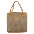 GUCCI Micro GG Supreme Tote Bag PVC Beige Gold 14 002 4428 Auth 158385-3