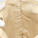 BVLGARI Logo Mania Tote Bag Canvas Pink Silver Auth 158388-18