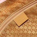 GUCCI Hand Bag Suede Pink Gold 001 3386 1705 Auth 158392-16