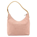 GUCCI Hand Bag Suede Pink Gold 001 3386 1705 Auth 158392-3