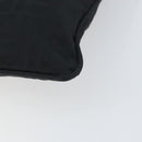 FENDI Zucca Canvas Tote Bag Black Silver Auth 158397-9