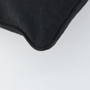 FENDI Zucca Canvas Tote Bag Black Silver Auth 158397-14