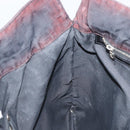 FENDI Zucca Canvas Tote Bag Black Silver Auth 158397-19