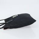 FENDI Zucca Canvas Tote Bag Black Silver Auth 158397-4