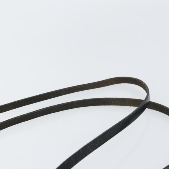 FENDI Zucca Canvas Tote Bag Black Silver Auth 158397