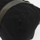 PRADA Sports Hand Bag Nylon Black Silver Auth 158398-9