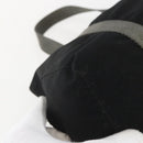 PRADA Sports Hand Bag Nylon Black Silver Auth 158398-16