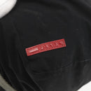 PRADA Sports Hand Bag Nylon Black Silver Auth 158398-17
