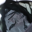 PRADA Sports Hand Bag Nylon Black Silver Auth 158398-20