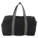 PRADA Sports Hand Bag Nylon Black Silver Auth 158398-2
