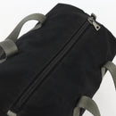 PRADA Sports Hand Bag Nylon Black Silver Auth 158398-6