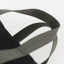 PRADA Sports Hand Bag Nylon Black Silver Auth 158398-8