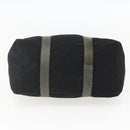 PRADA Sports Hand Bag Nylon Black Silver Auth 158398-5