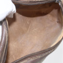 GUCCI GG Supreme Web Sherry Line Clutch Bag PVC Beige Gold 22 01 012 Auth 158406-14