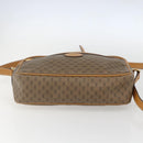 GUCCI Micro GG Supreme Shoulder Bag PVC Beige Gold Auth 158407-9