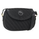 GUCCI Shoulder Bag Old Gucci Black Gold Auth 158414-1