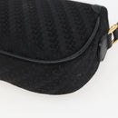 GUCCI Shoulder Bag Old Gucci Black Gold Auth 158414-12