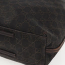 GUCCI GG Canvas Tote Bag Black 101341 Auth 158421-10