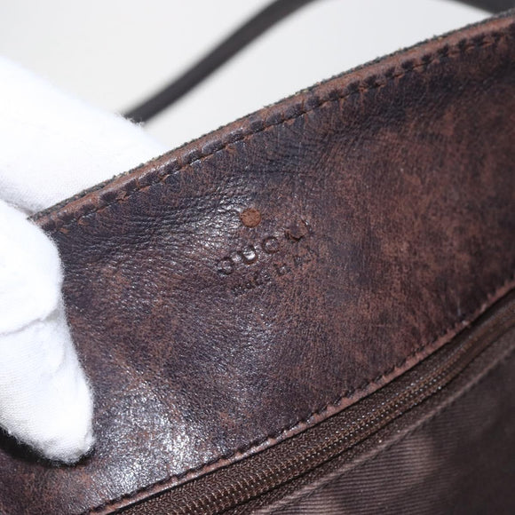 GUCCI GG Canvas Tote Bag Black 101341 Auth 158421