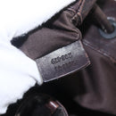 GUCCI GG Canvas Tote Bag Black 101341 Auth 158421-21