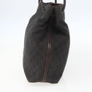 GUCCI GG Canvas Tote Bag Black 101341 Auth 158421-5