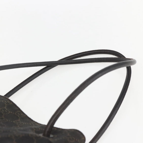 GUCCI GG Canvas Tote Bag Black 101341 Auth 158421