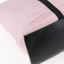 PRADA Tote Bag Nylon Pink Silver Auth 158422-17