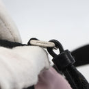 PRADA Tote Bag Nylon Pink Silver Auth 158422-9