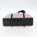 PRADA Tote Bag Nylon Pink Silver Auth 158422-5